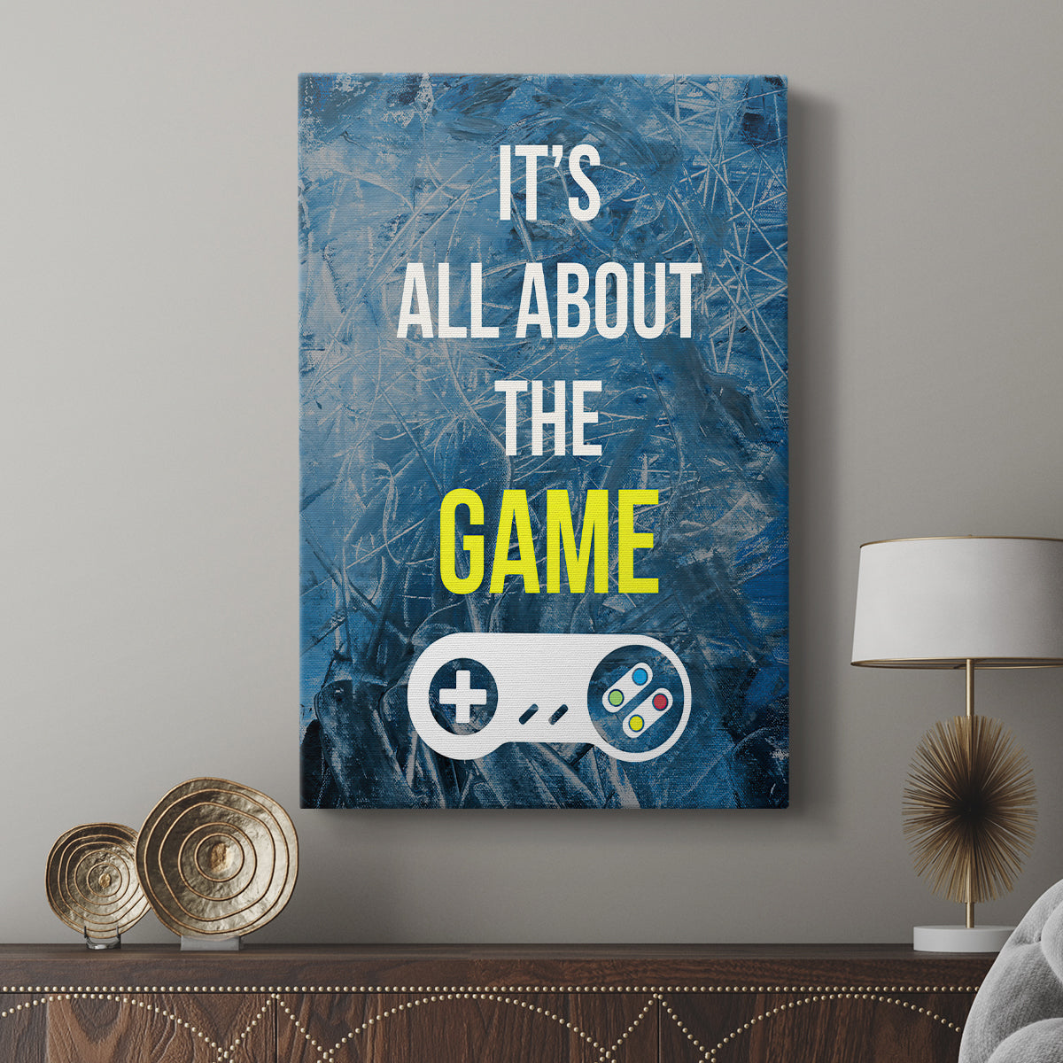 Gamer at Play IV - Canvas Art Print