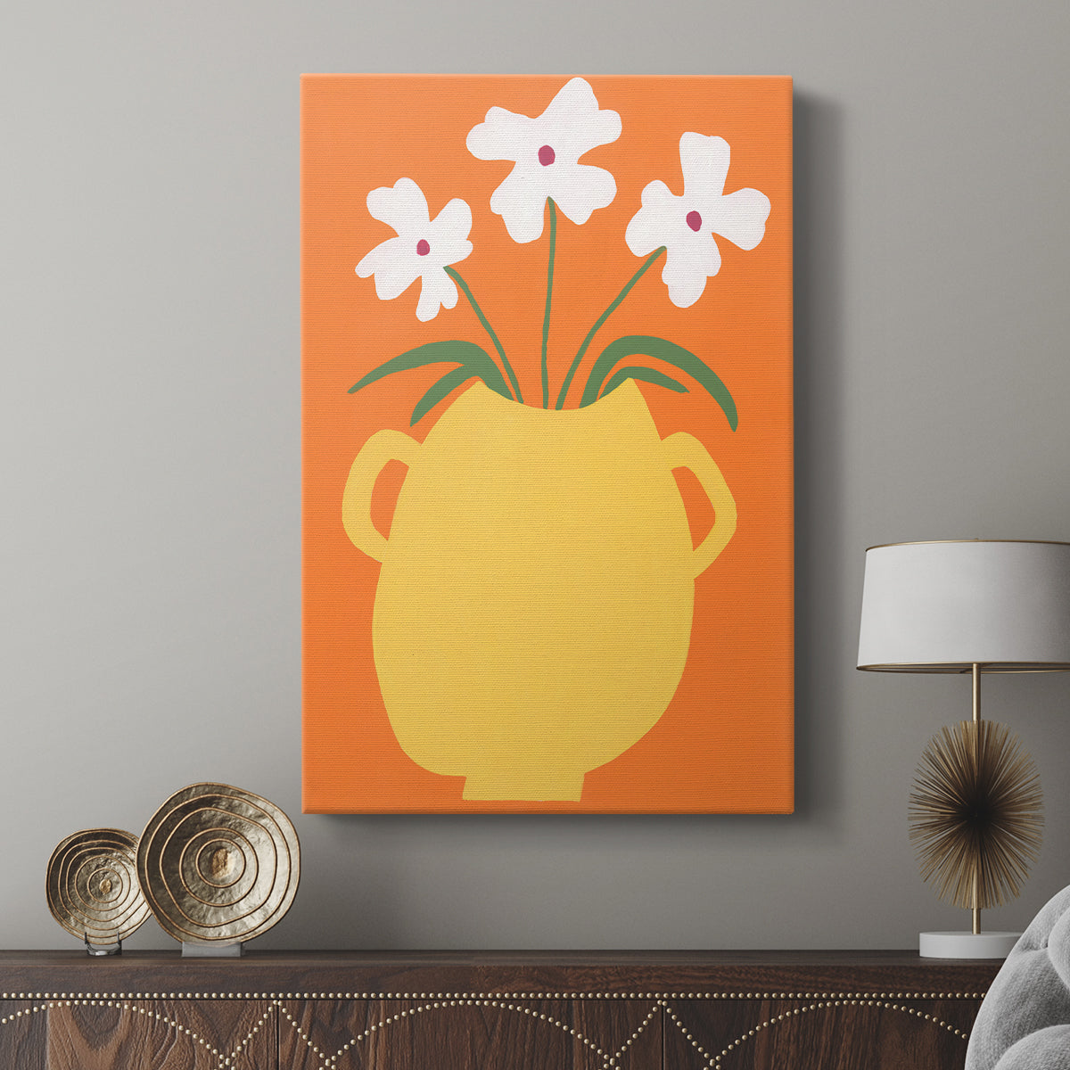 Modern Blooms II - Canvas Art Print