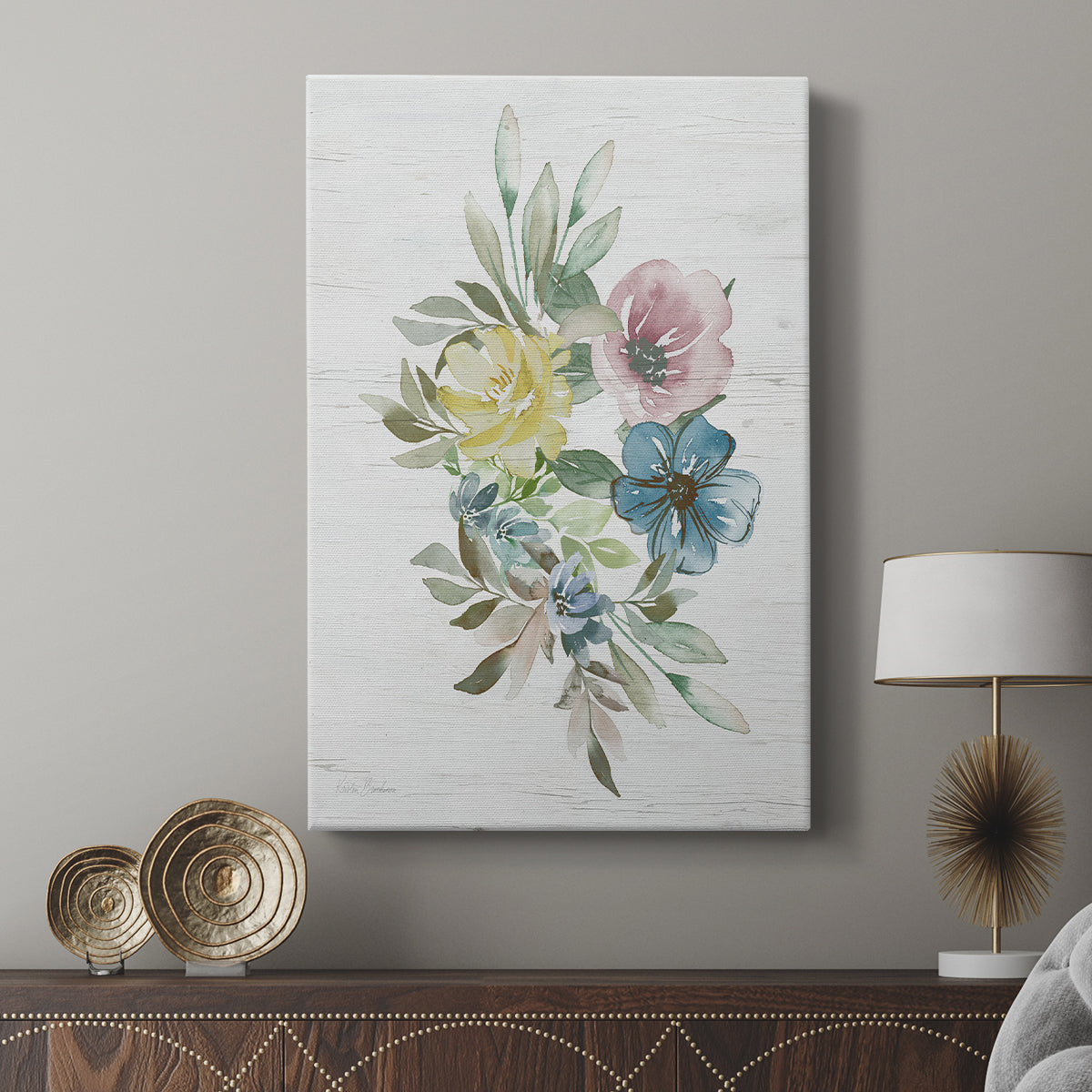 Spring Meadow Arrangement I - Canvas Art Print