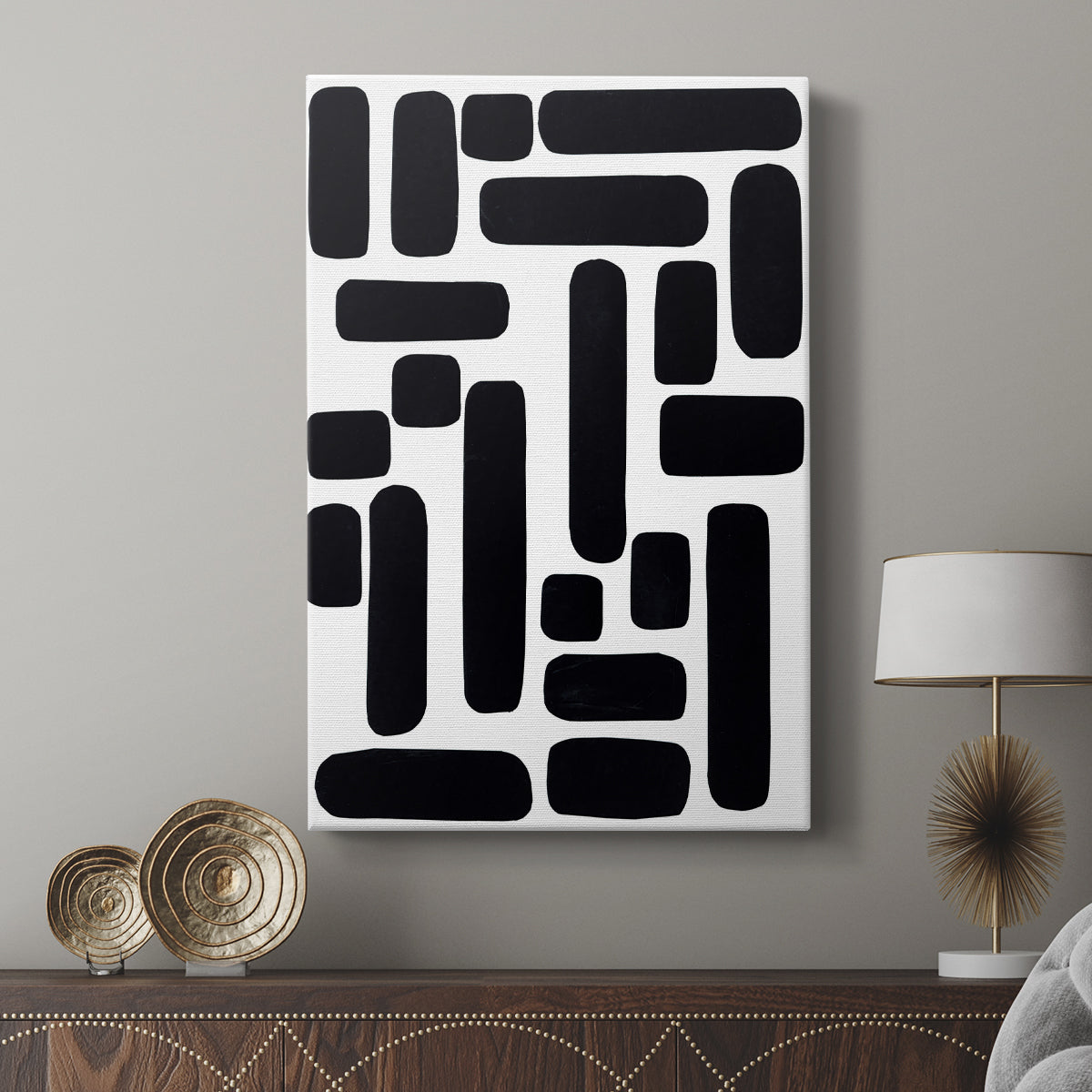 Shuffle IV - Canvas Art Print