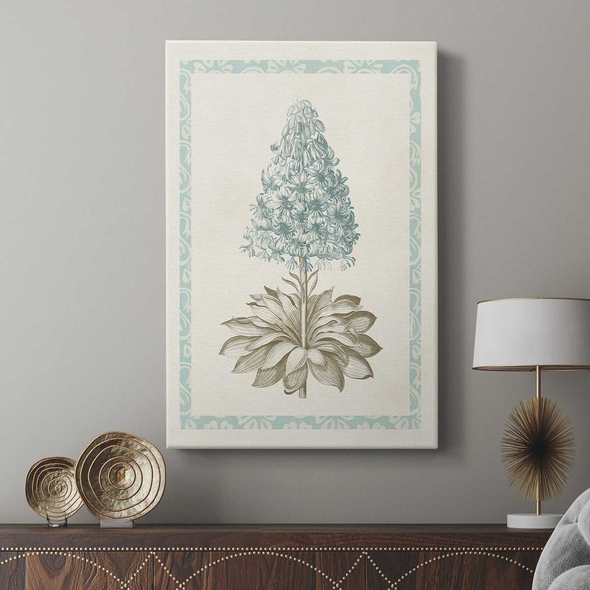 Willow Blue Besler VI - Canvas Art Print