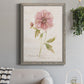 Soft Peony - Premium Canvas Framed in Barnwood - Ready to Hang