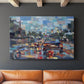 Red Traffic - Canvas Art Print
