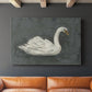 White Swan/Black Swan II - Canvas Art Print