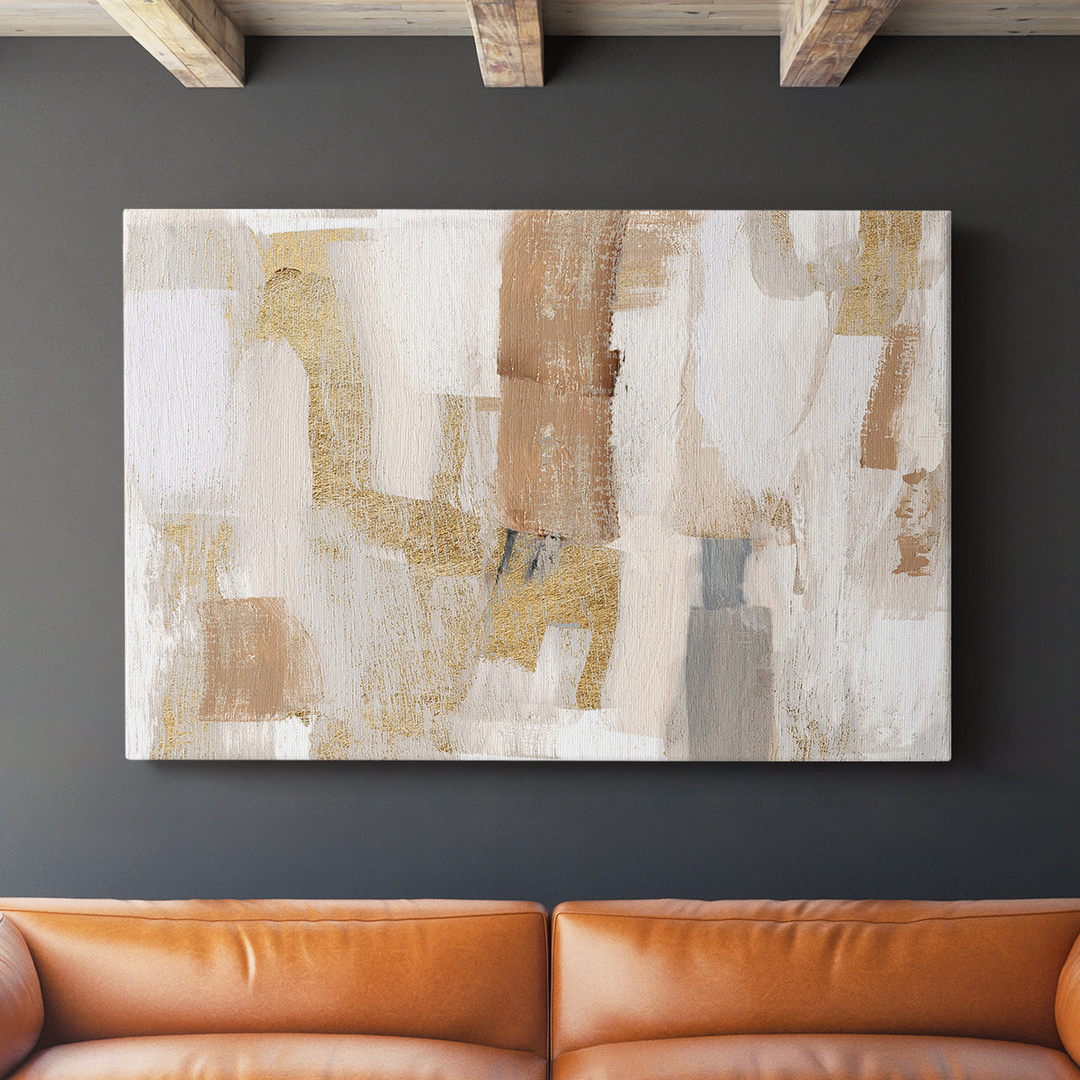 Gold Quartz I - Canvas Art Print