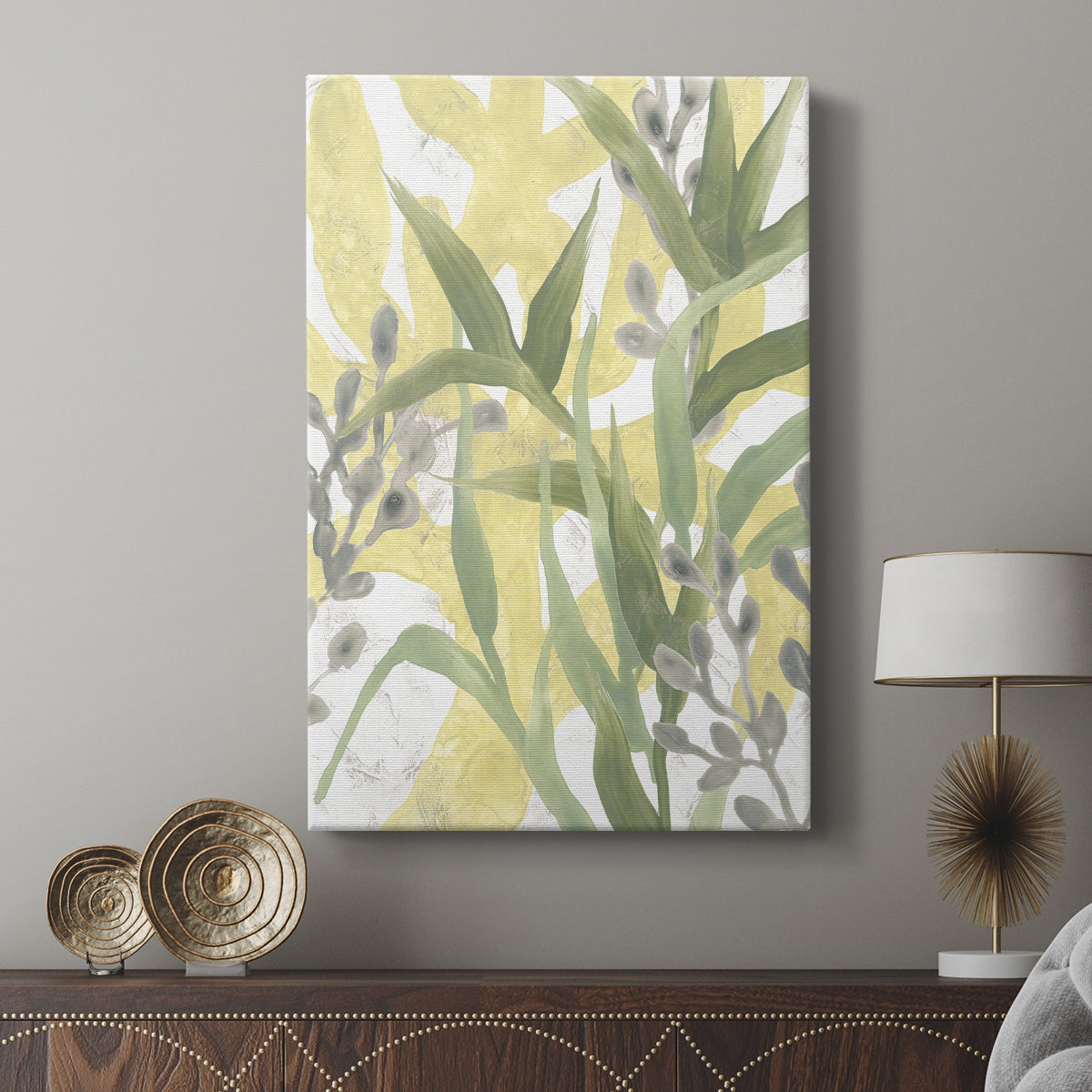 Sea Grass Fresco III - Canvas Art Print