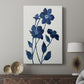 Indigo Bloom II - Canvas Art Print