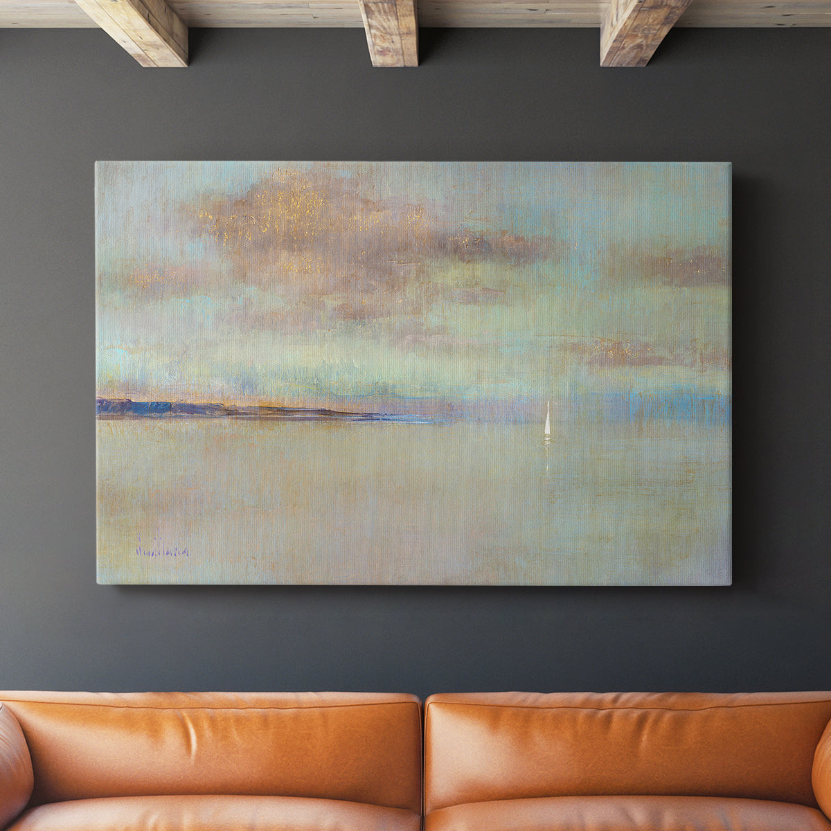 August Morning - Canvas Art Print