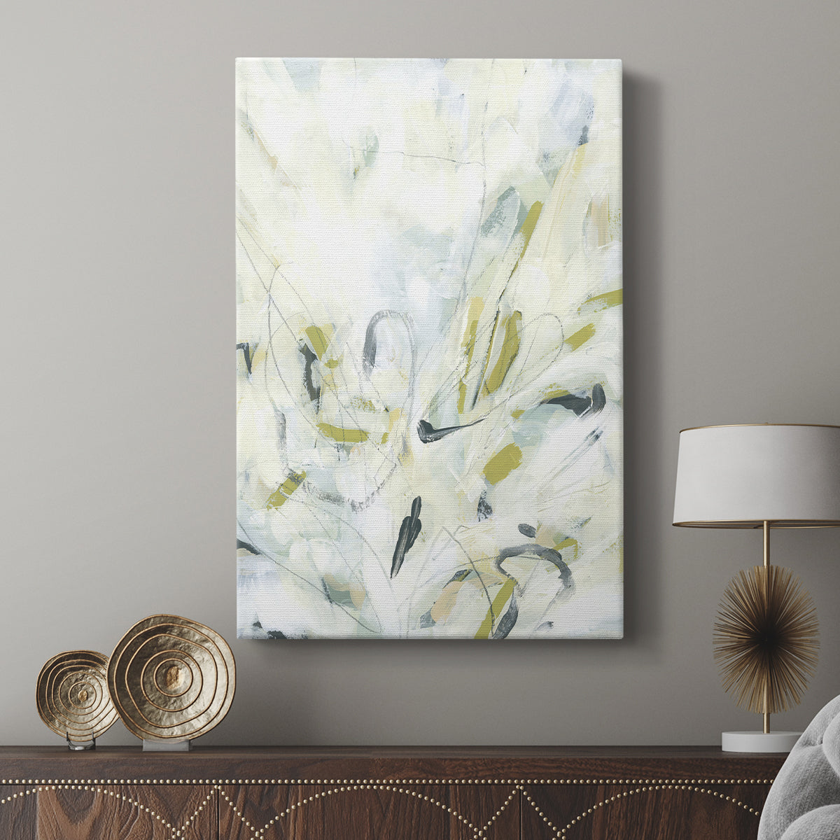 Ice Scribe II - Canvas Art Print