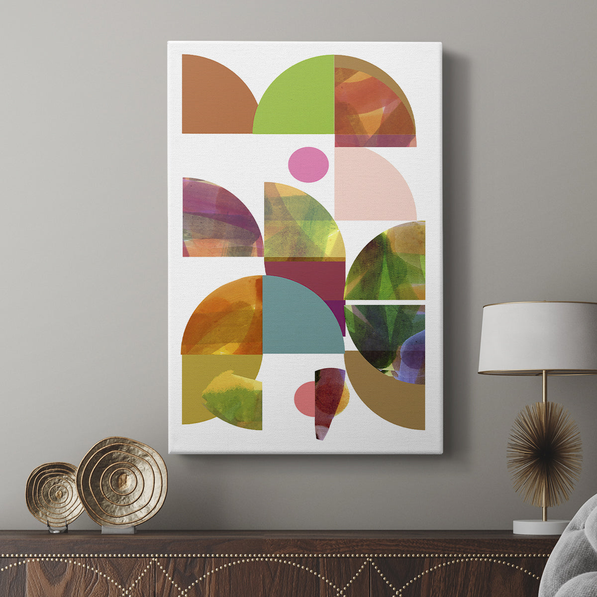 Dorset Shapes II - Canvas Art Print