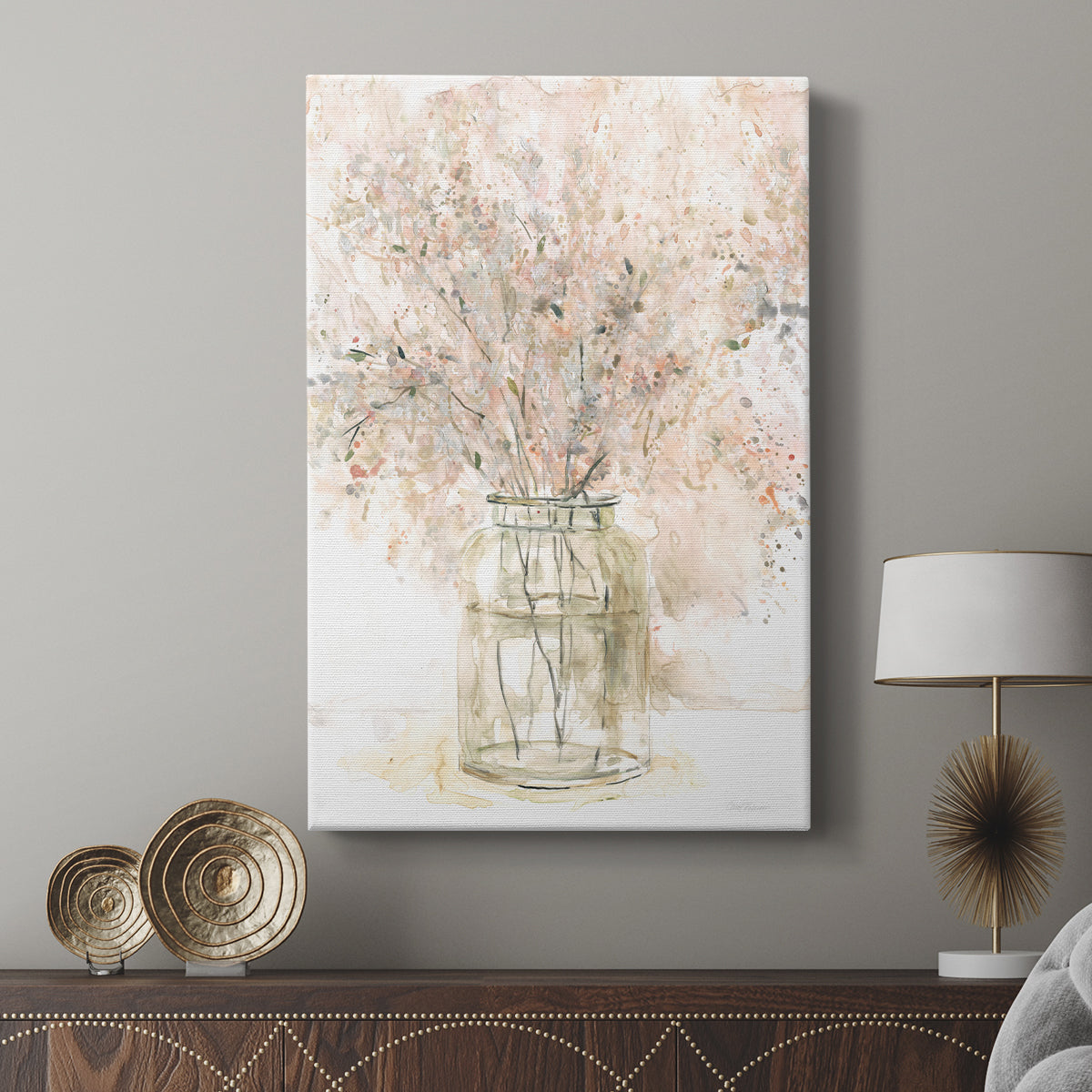 Delicate Arrangement II - Canvas Art Print