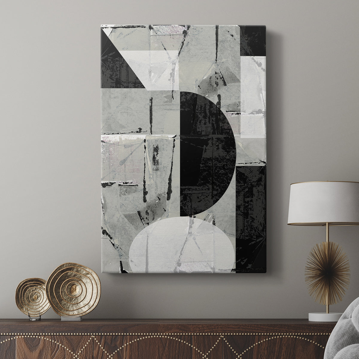 Abstract Neutrality I - Canvas Art Print