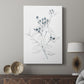 Indigo Sketch I - Canvas Art Print