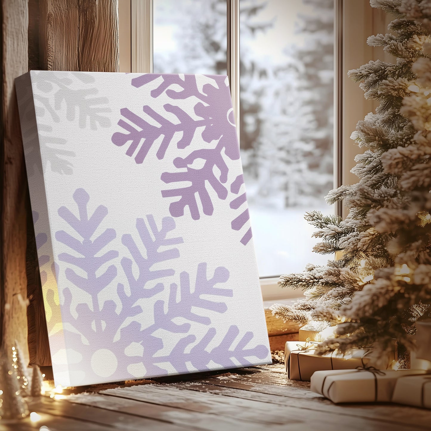 Silver Bells Parish - Canvas Art Print