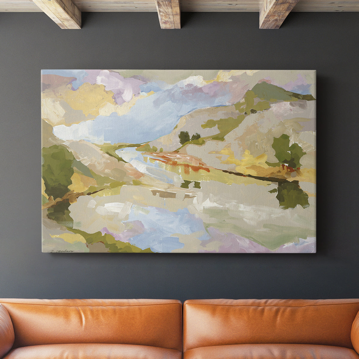 Uplands II - Canvas Art Print