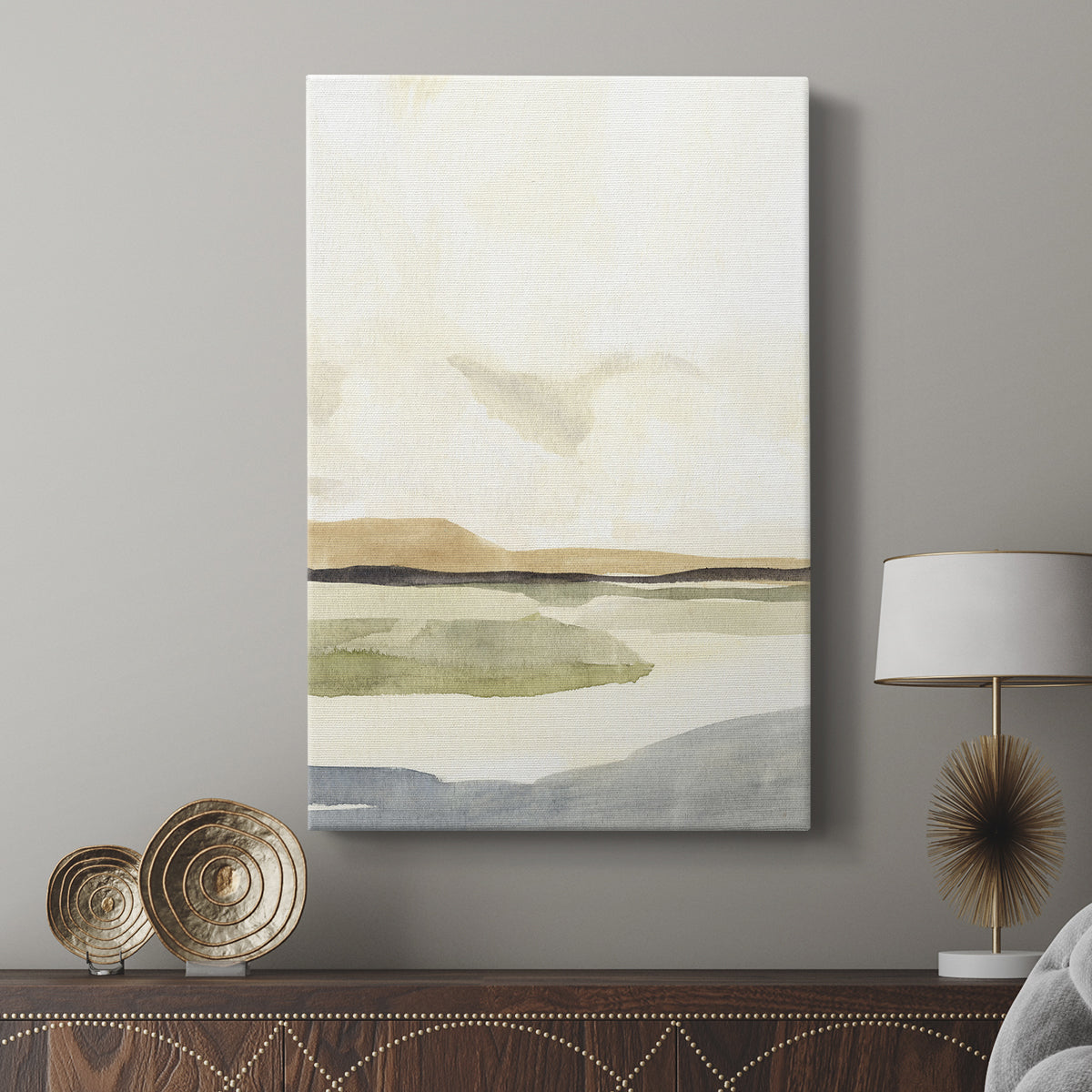 Slate Movement IV - Canvas Art Print