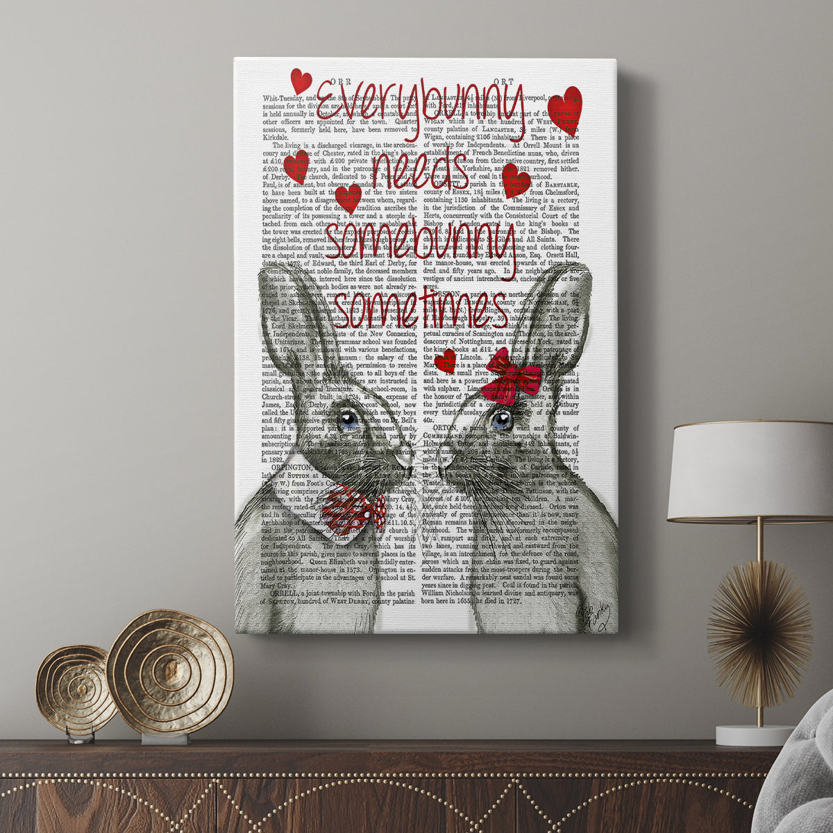 Everybunny - Canvas Art Print