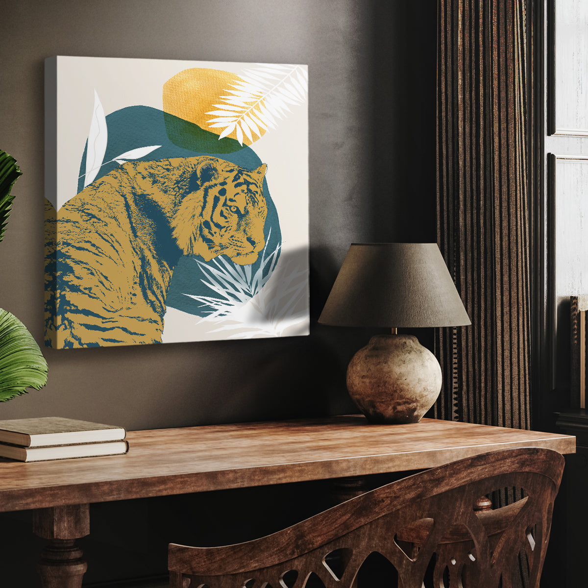 Jungle Cat I - Canvas Art Print
