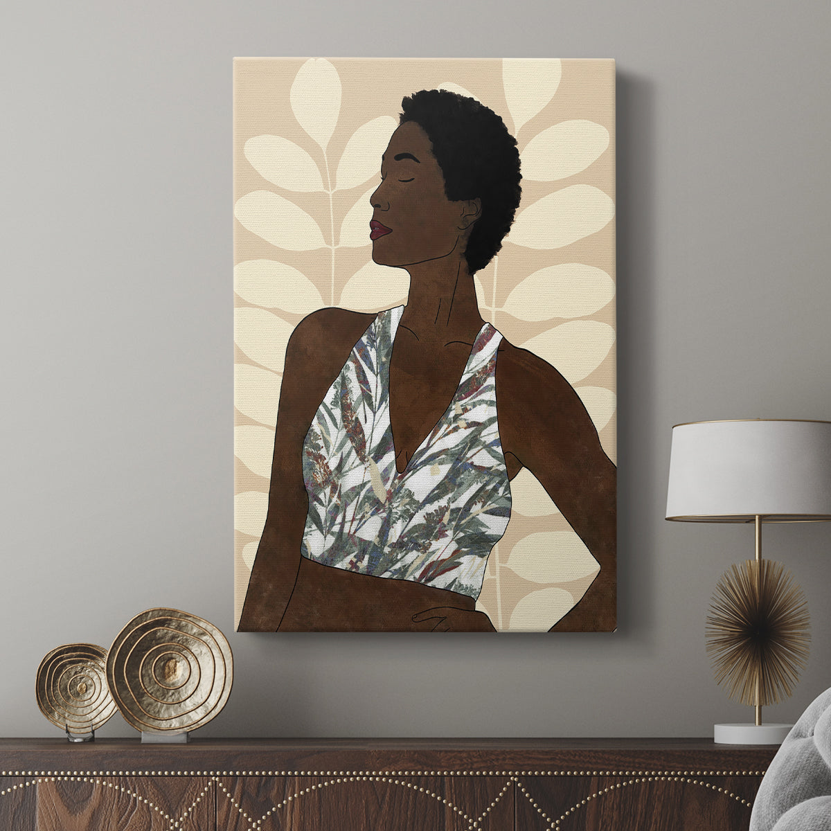 Ethnic Beauty I - Canvas Art Print