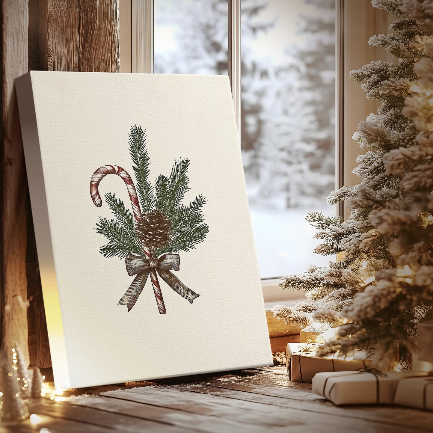 Pearled Serenade - Canvas Art Print