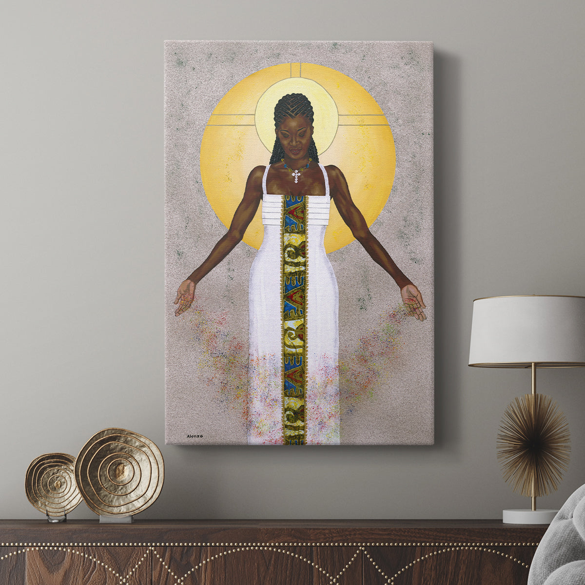 Her Peace - Canvas Art Print