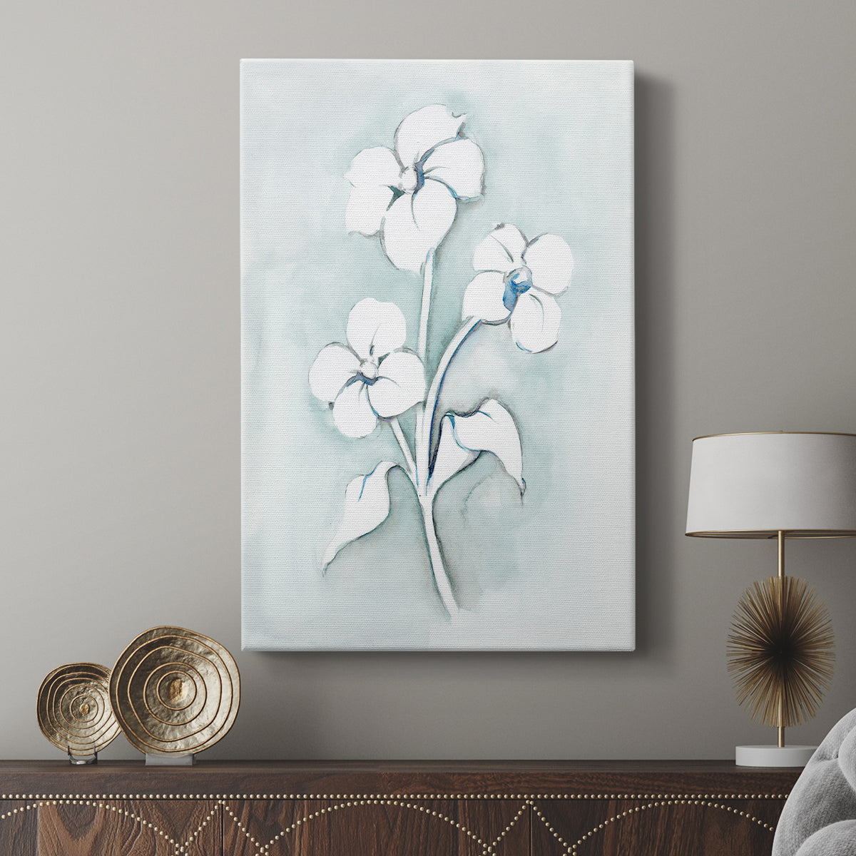 Bohemian Blue I - Canvas Art Print