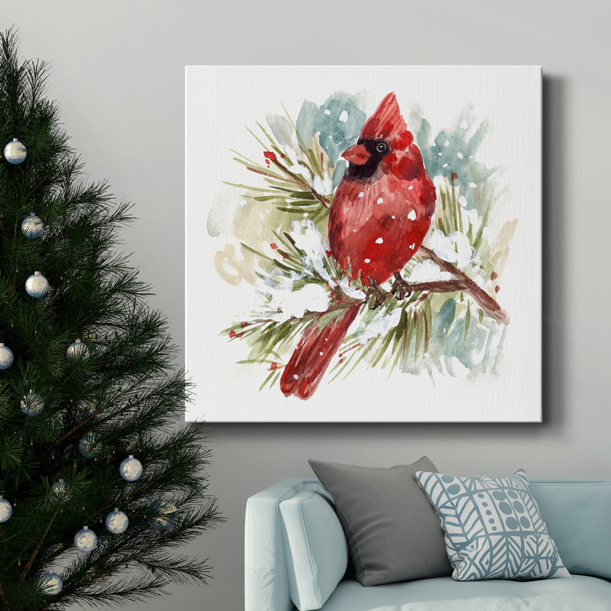 The Cardinal II-Premium Gallery Wrapped Canvas - Ready to Hang