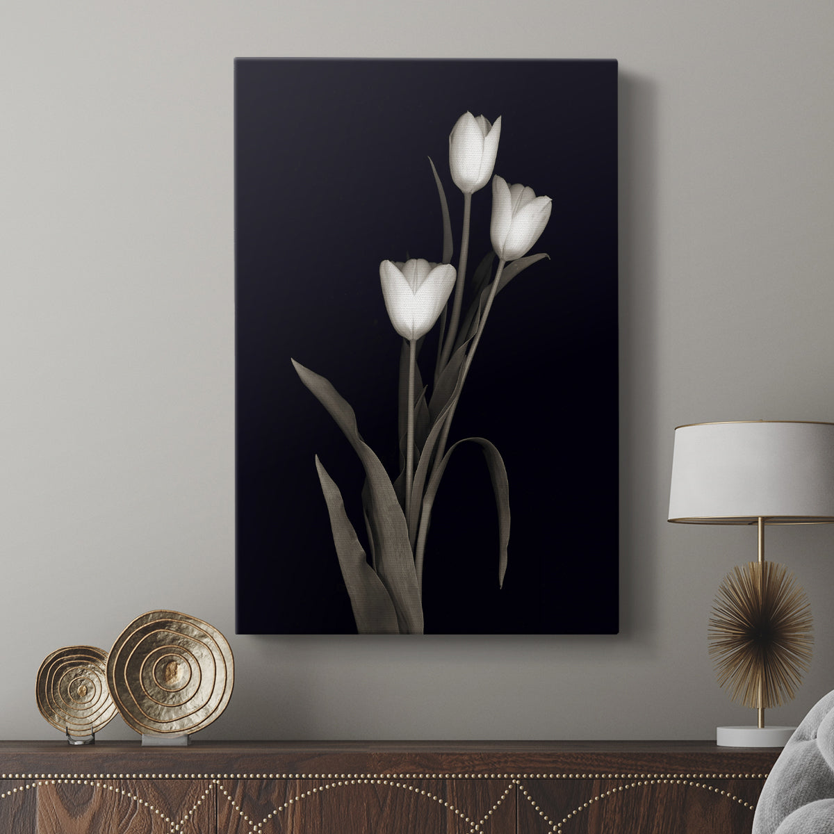 Tulip Pose I - Canvas Art Print