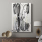 Grey Scribbles II - Canvas Art Print