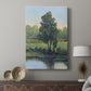 Tree by the Riverbank I - Canvas Art Print