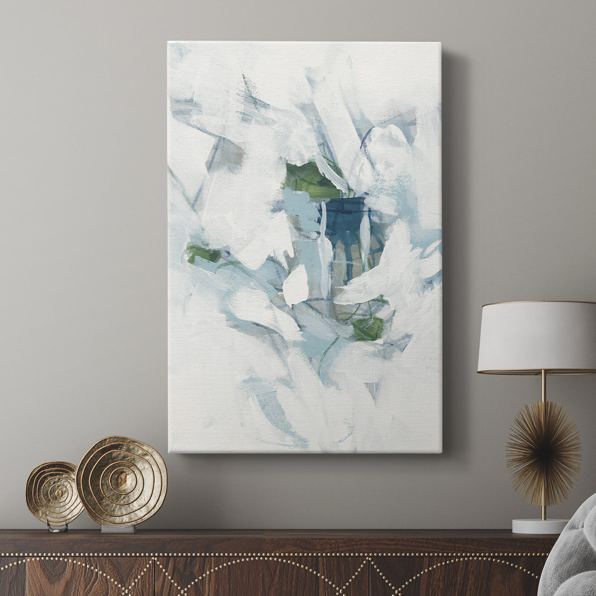 Ice Cavern III - Canvas Art Print