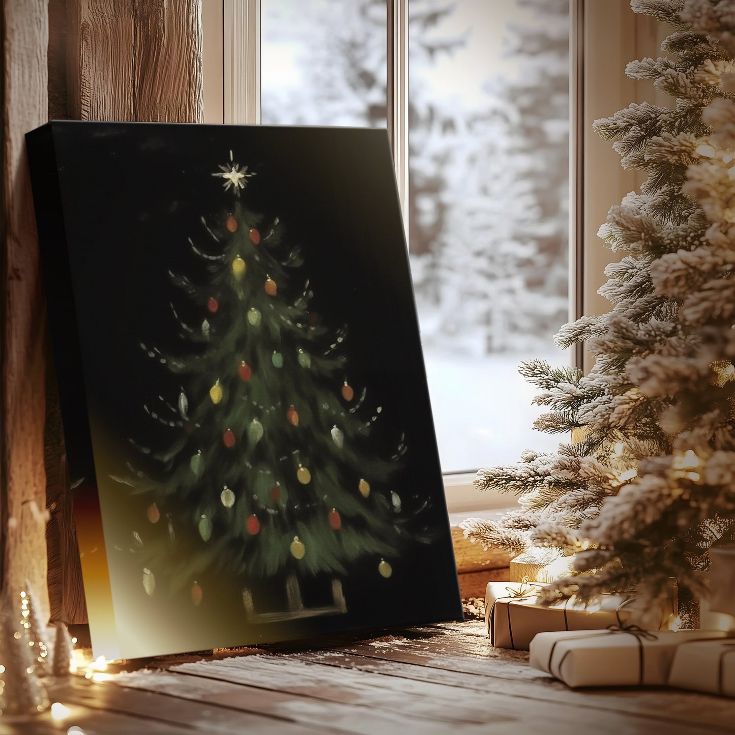 Midwinter of Quiet Promise - Canvas Art Print