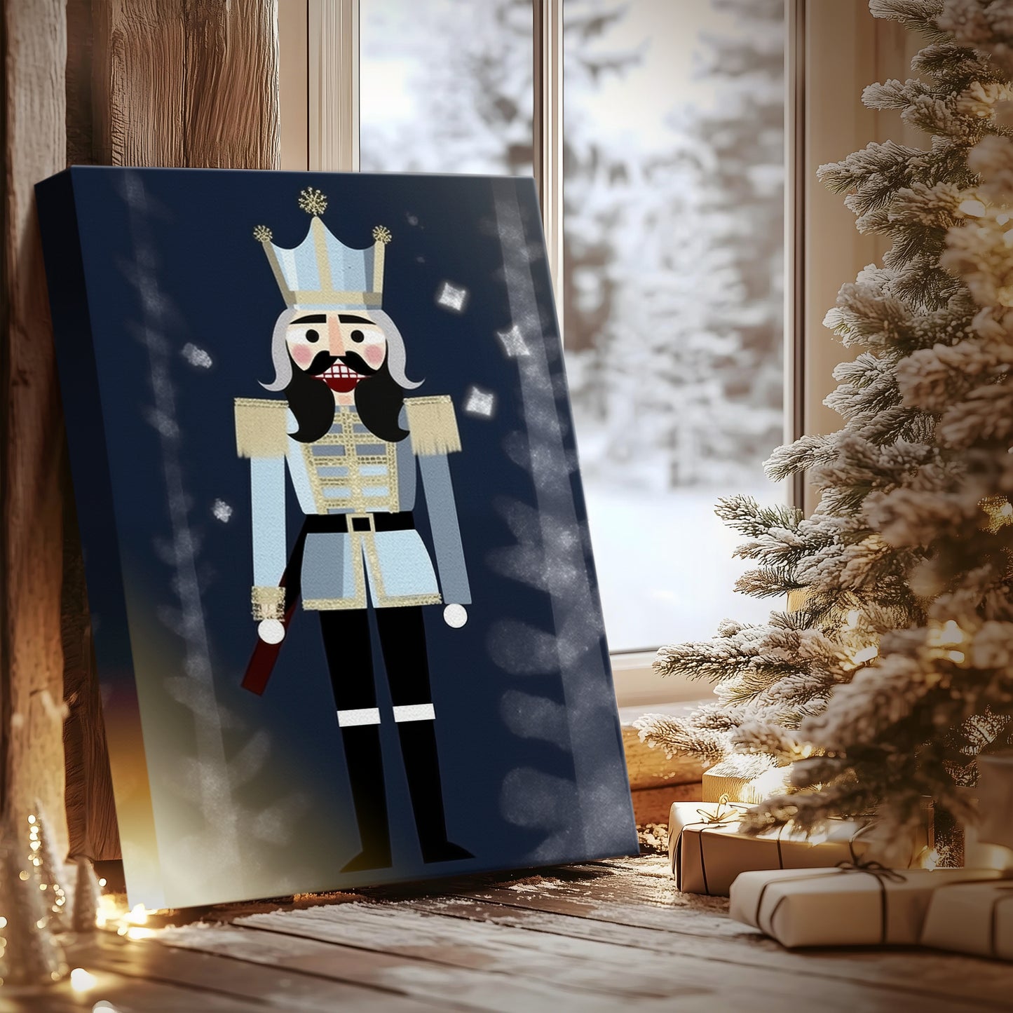 Stillwater Serenade of Fir - Canvas Art Print