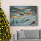 Little Meadows Xmas - Premium Gallery Wrapped Canvas  - Ready to Hang