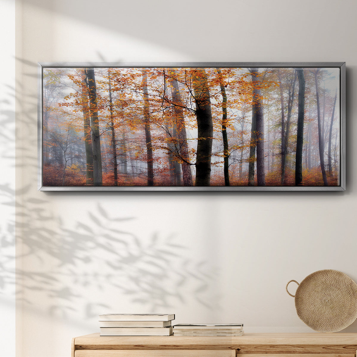 Lost in the Forest - Floater Framed Canvas Print