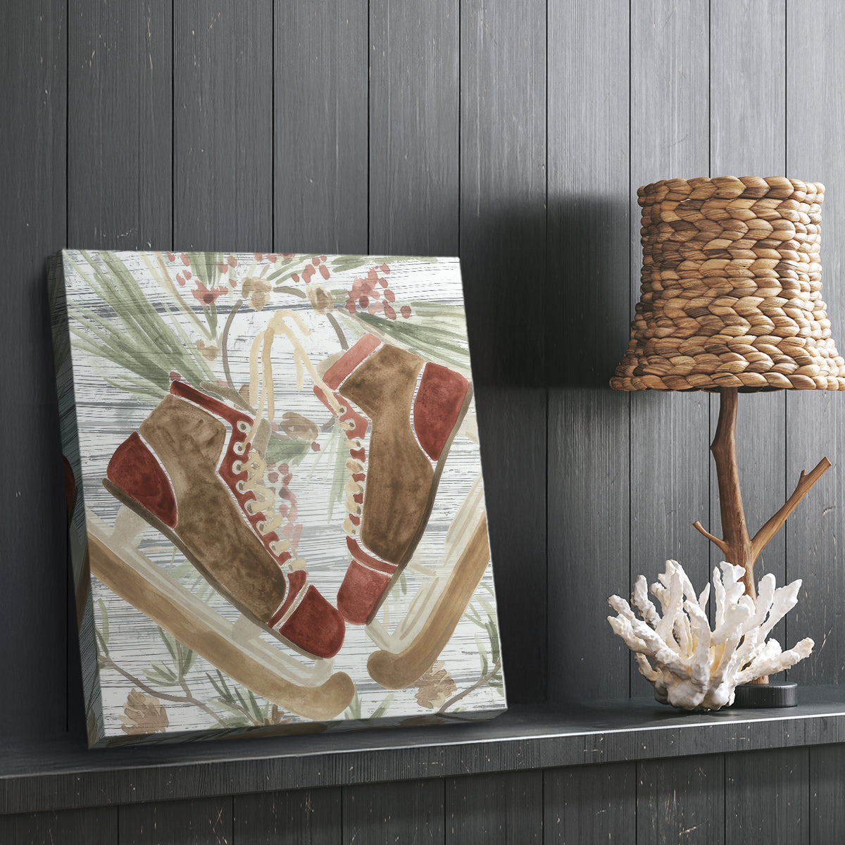 Pinecone Lodge I - Canvas Art Print