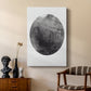 Graphite Moon I - Canvas Art Print