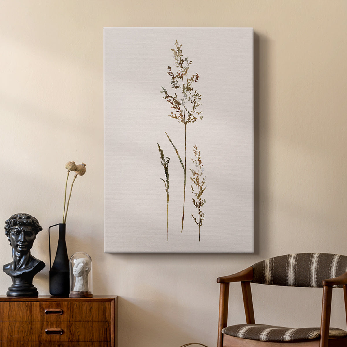 Delicate Stems II - Canvas Art Print