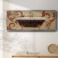 Renaissance Bath II - Floater Framed Canvas Print