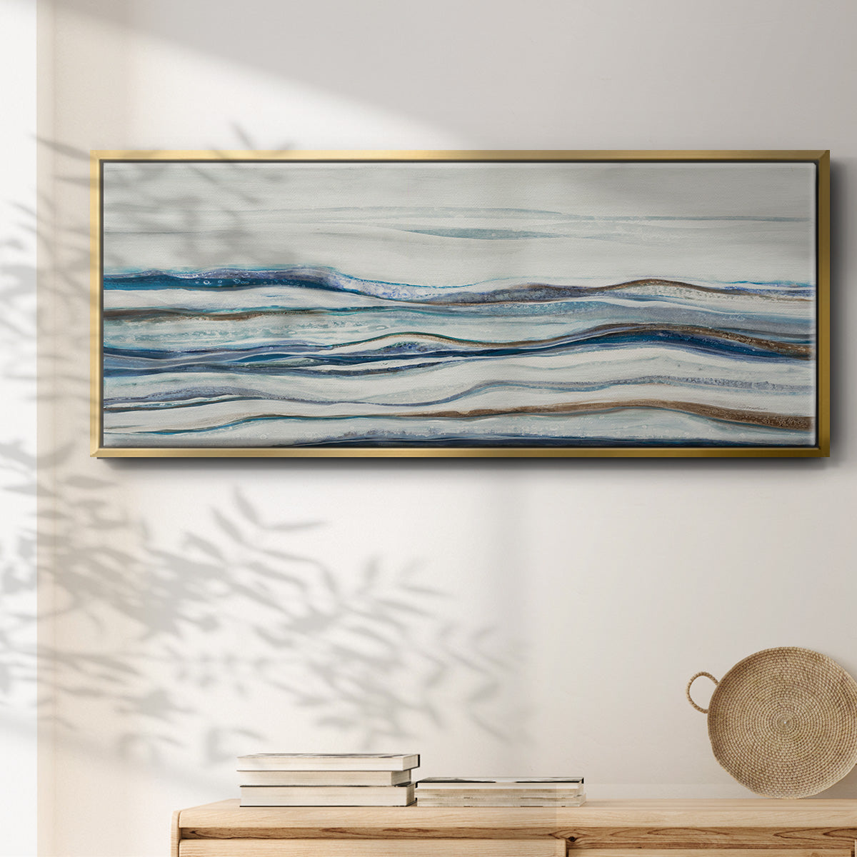 Shifting Sands - Floater Framed Canvas Print