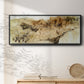 Hidden Gold I  - Floater Framed Canvas Print