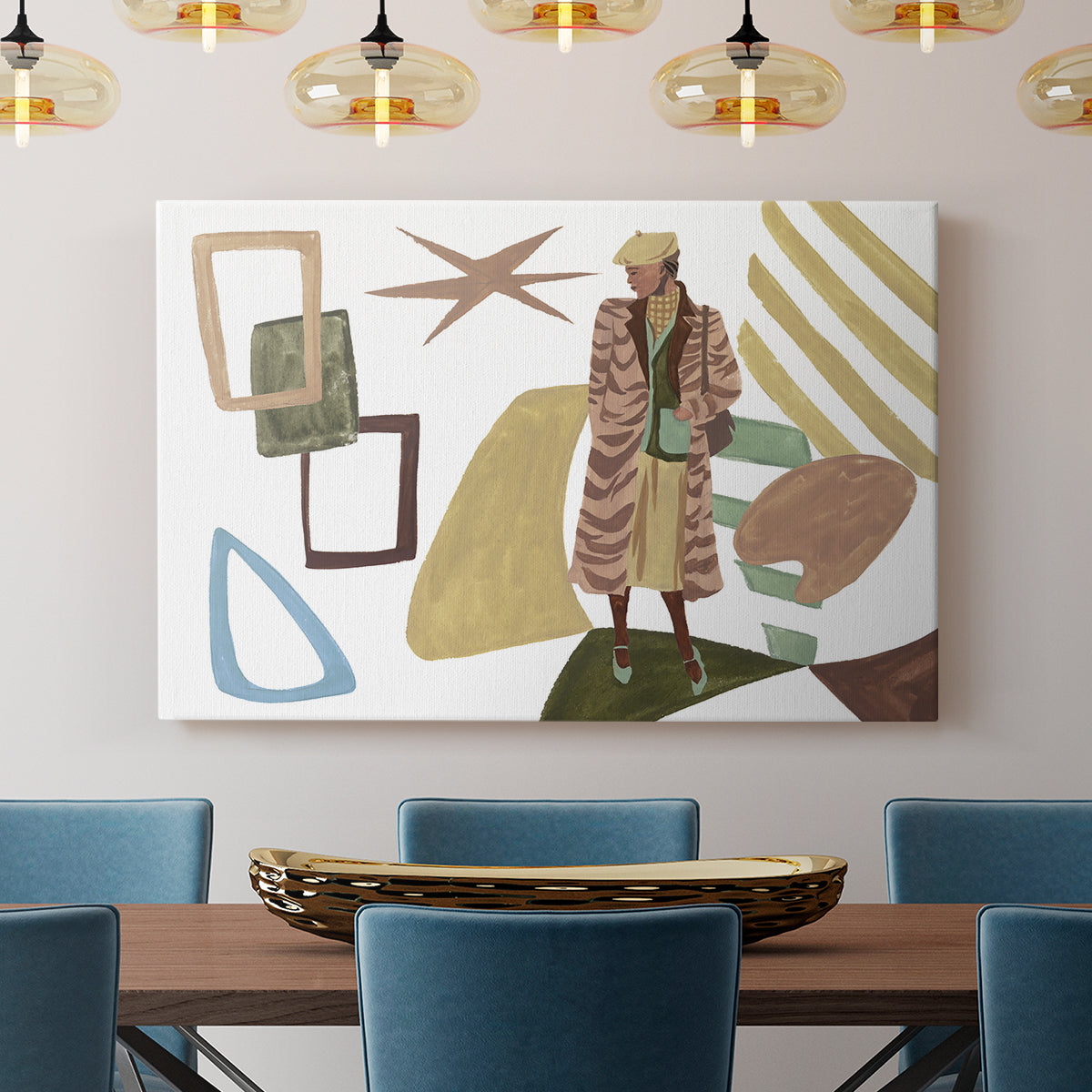 Vintage Vibes I - Canvas Art Print