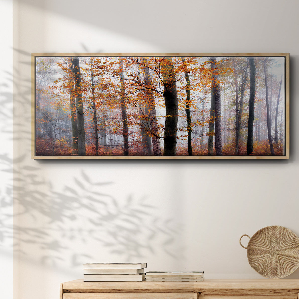 Lost in the Forest - Floater Framed Canvas Print