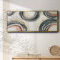 Elasticity - Floater Framed Canvas Print