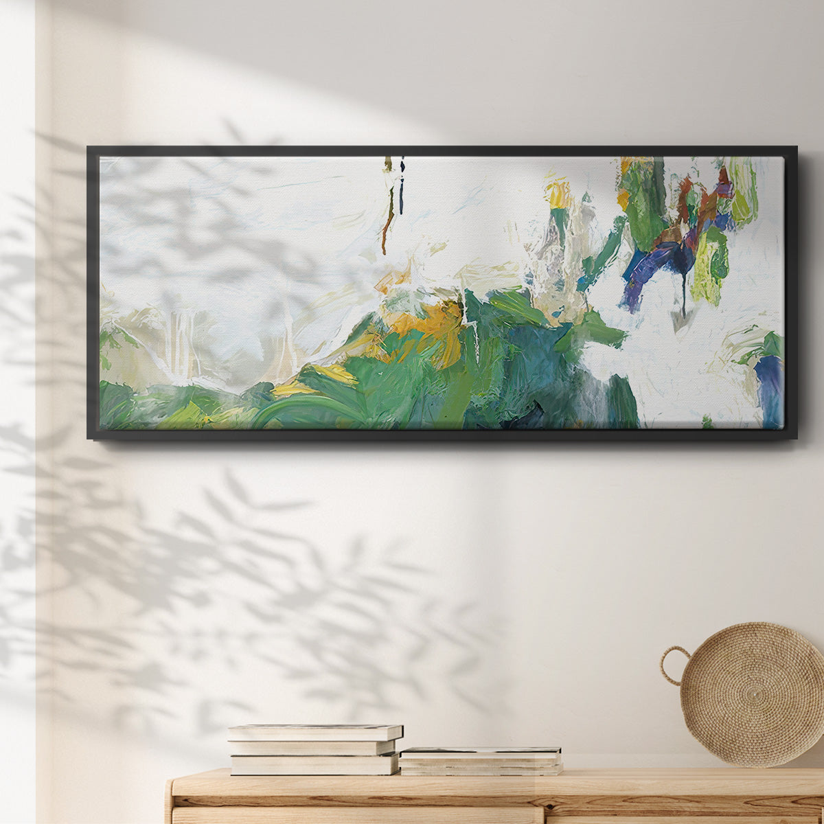 Hints of Spring - Floater Framed Canvas Print