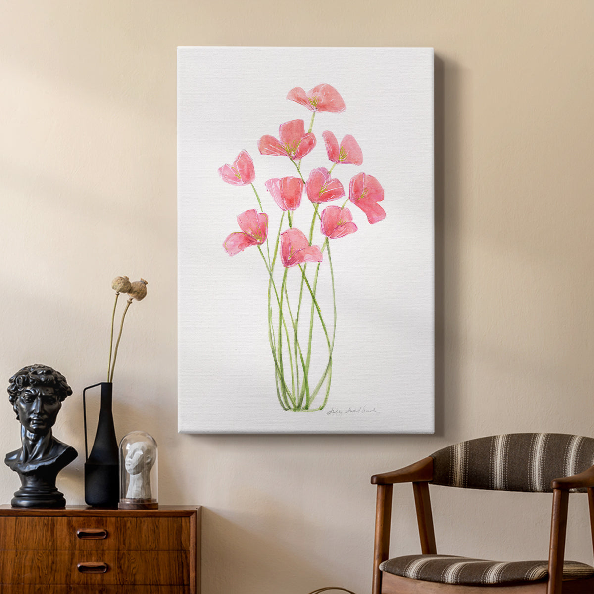 Intertwined Bouquet I - Canvas Art Print