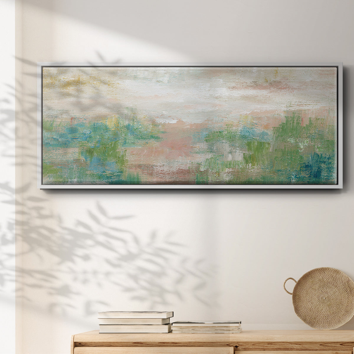 Sea Oats II - Floater Framed Canvas Print