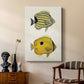 Yellow & Grey Fish III - Canvas Art Print