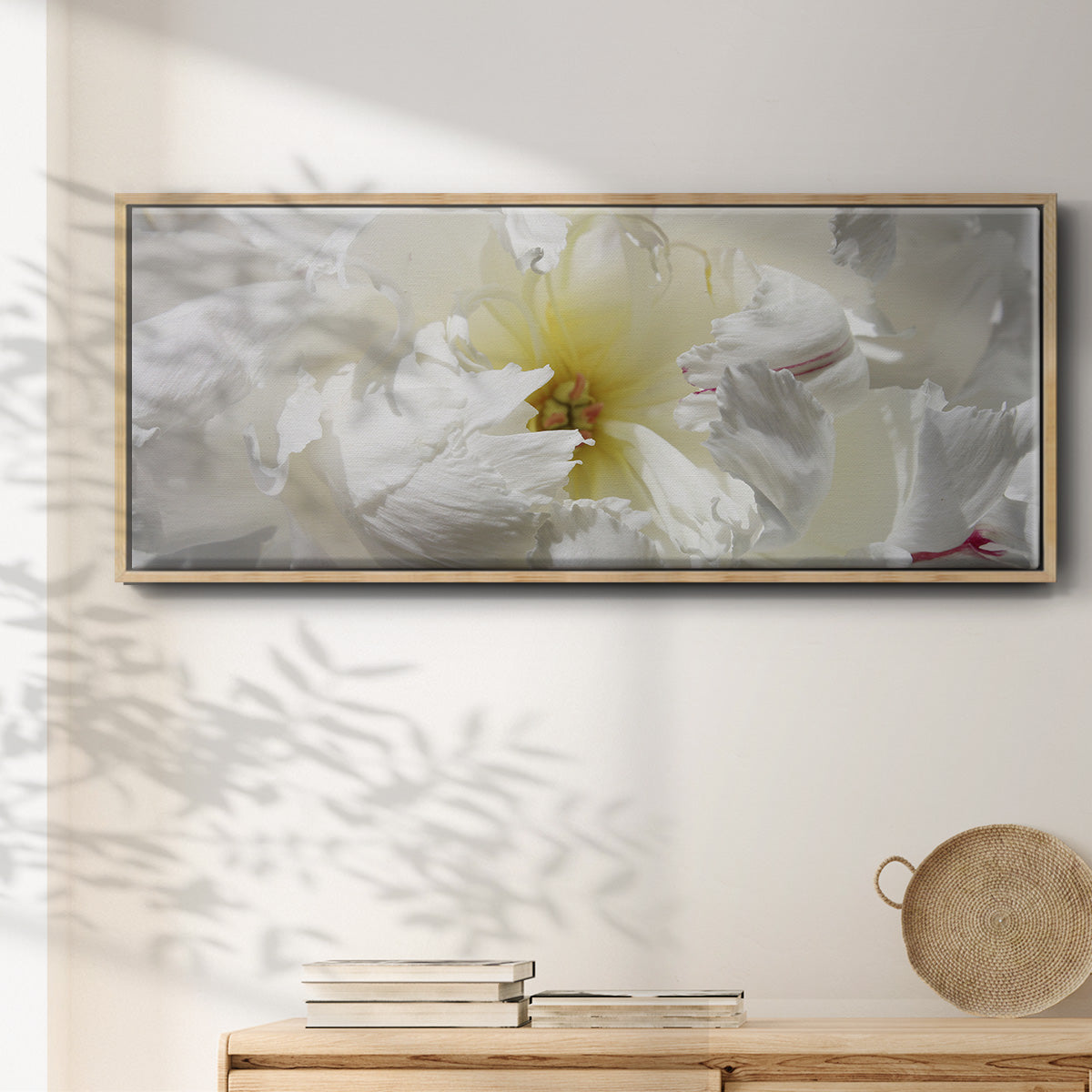Breathless II - Floater Framed Canvas Print