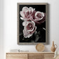 Rose Noir I - Premium Canvas Framed in Barnwood - Ready to Hang